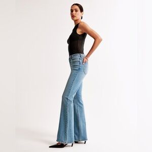 Abercrombie & Fitch High Rise Vintage Flare Leg Jeans
